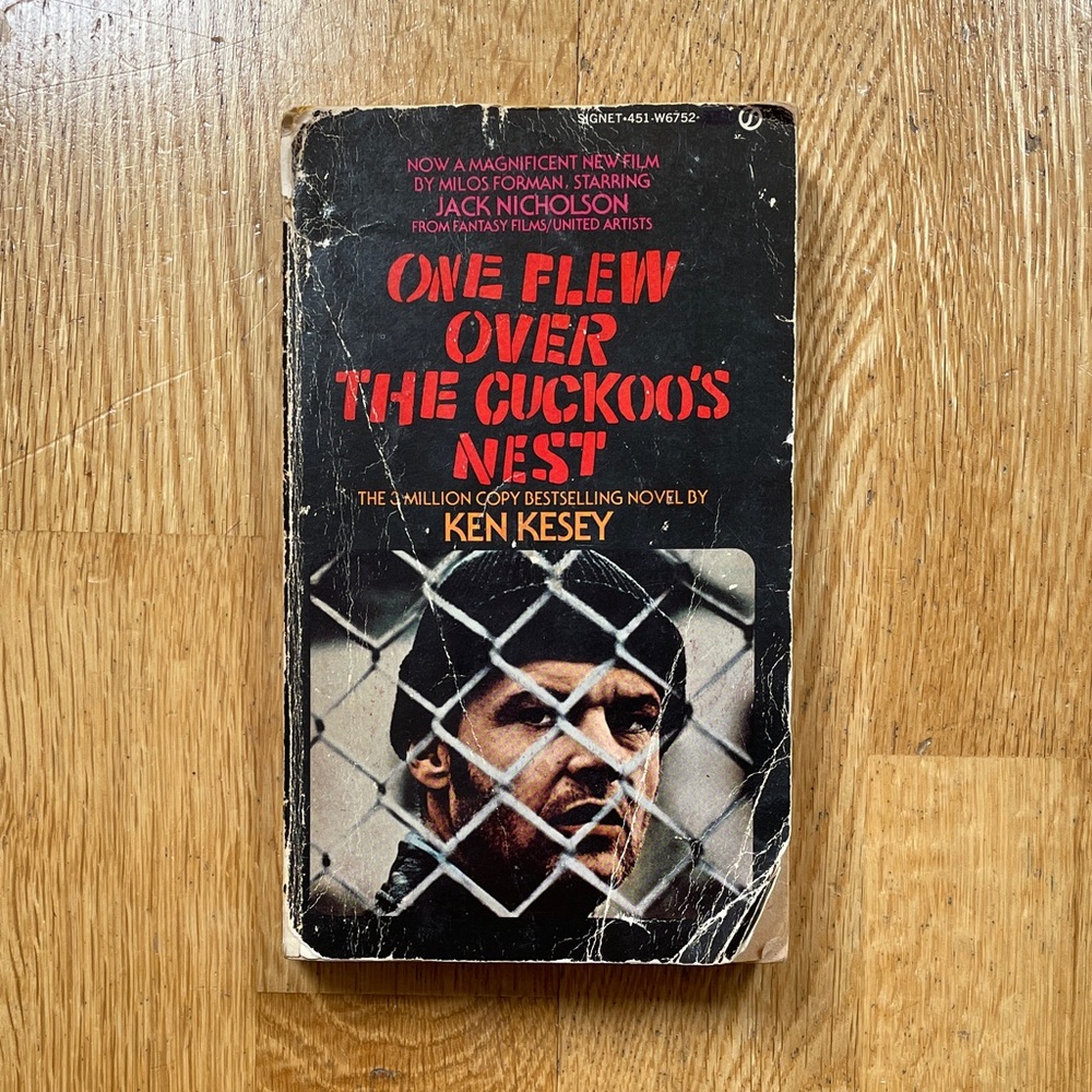 Vintage copy One Flew Over the Cuckoo’s Nest